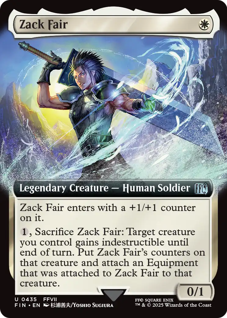 Zack Fair (Extended Art) (FIN-435) [FINAL FANTASY]