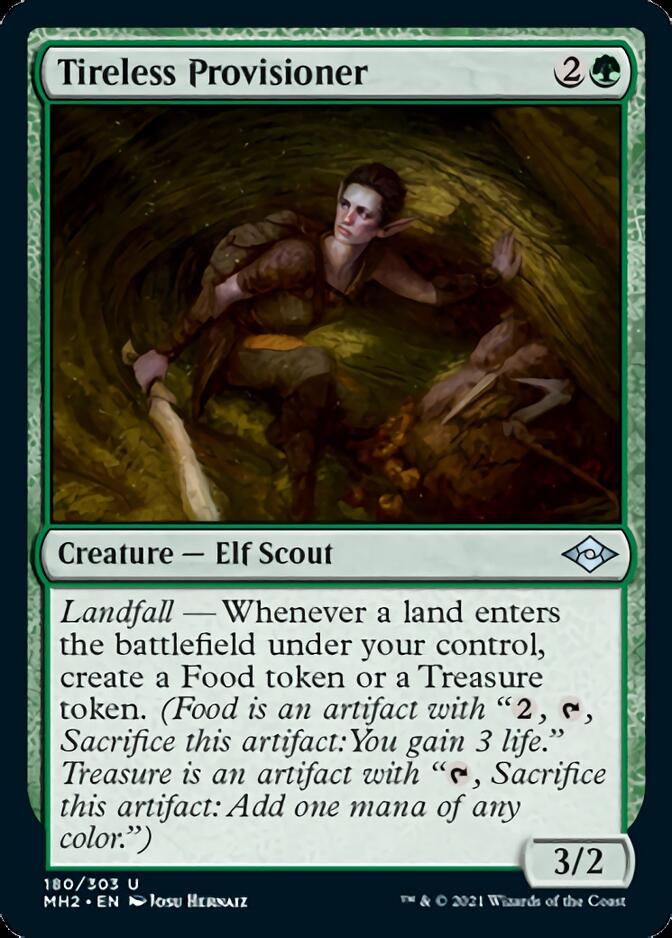 Tireless Provisioner (MH2-180) [Modern Horizons 2] Foil