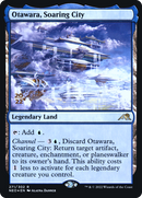 Otawara, Soaring City (PRE-271) [Kamigawa: Neon Dynasty Promos] Foil
