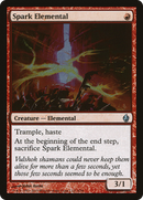 Spark Elemental (PD2-004) [Premium Deck Series: Fire and Lightning] Foil
