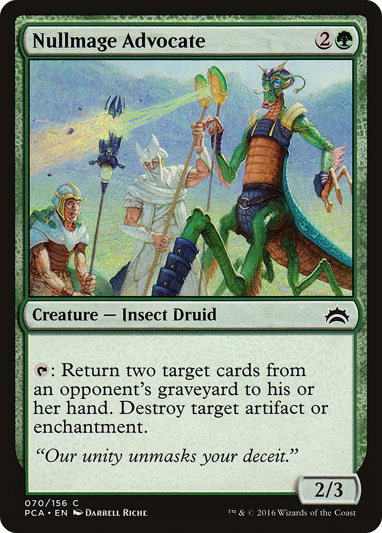 Nullmage Advocate (PCA-070) [Planechase Anthology]