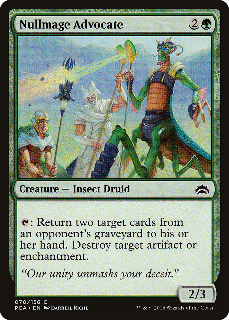 Nullmage Advocate (PCA-070) [Planechase Anthology]