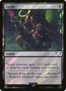 Defile (Surge Foil) (40K-199) [Warhammer 40,000 Commander] Foil