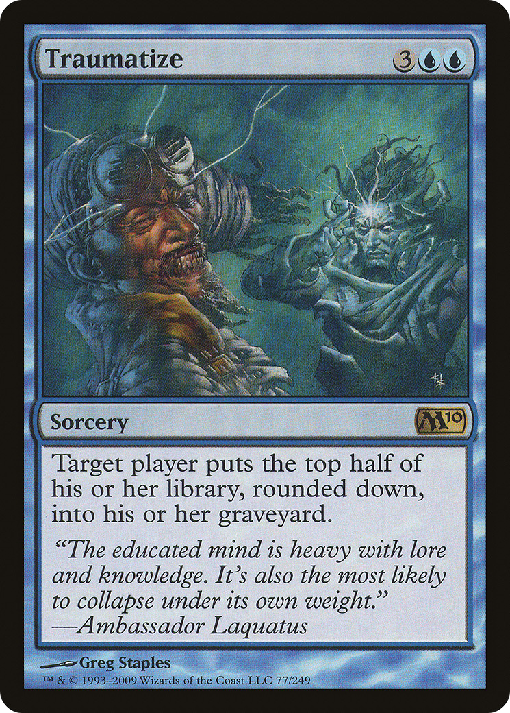 Traumatize (M10-077) [Magic 2010]