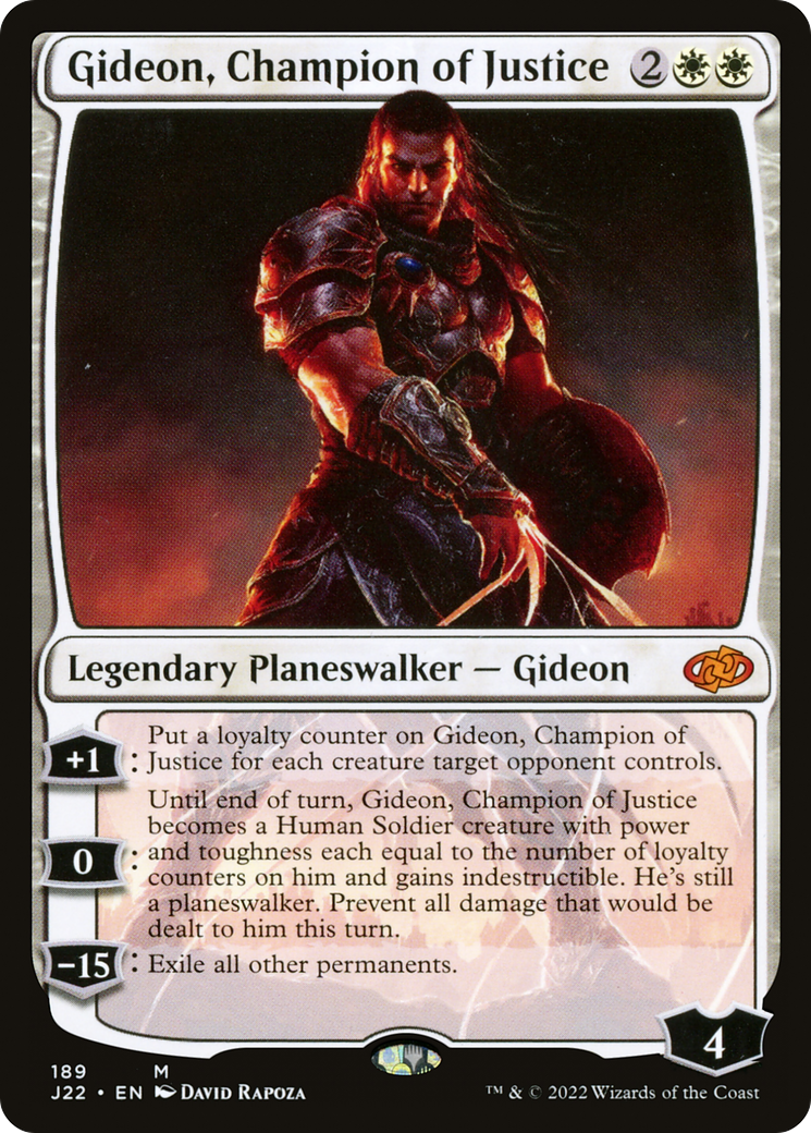 Gideon, Champion of Justice (J22-189) [Jumpstart 2022]