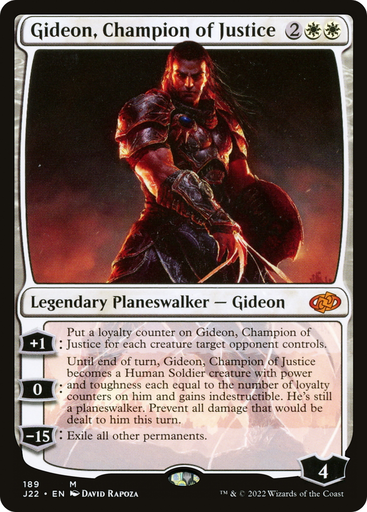 Gideon, Champion of Justice (J22-189) [Jumpstart 2022]