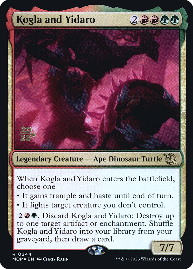 Kogla and Yidaro (PRE-244S) [March of the Machine Promos] Foil