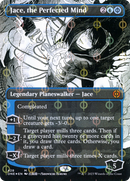 Jace, the Perfected Mind (ONE-428) [Phyrexia: All Will Be One]: (Showcase) (Borderless) Foil