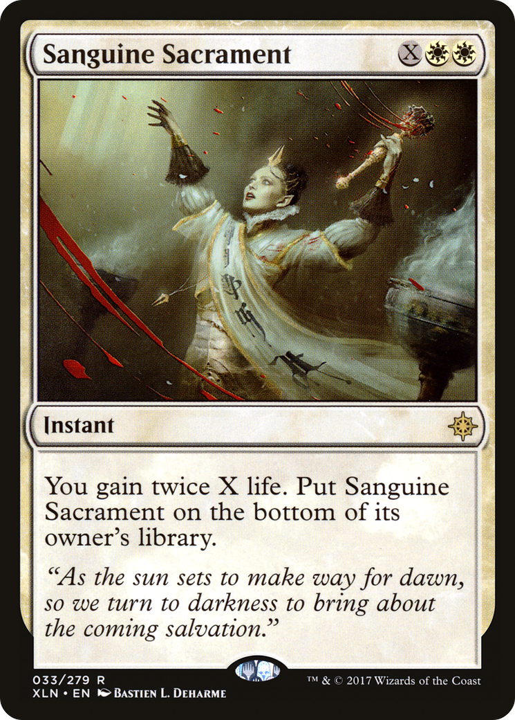 Sanguine Sacrament (XLN-033) [Ixalan] Foil