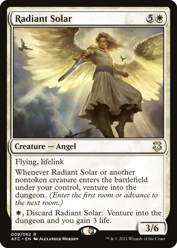 Radiant Solar (AFC-009) [Forgotten Realms Commander]