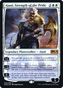 Ajani, Strength of the Pride (PRE-02S) [Core Set 2020 Promos] Foil