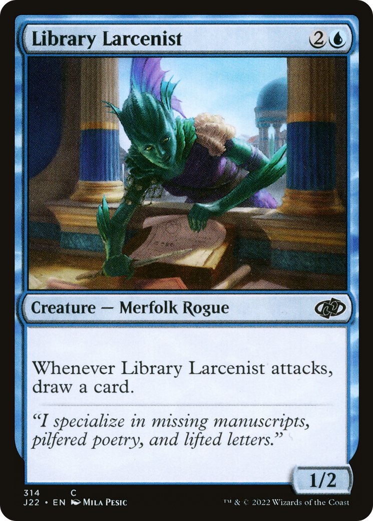 Library Larcenist (J22-314) [Jumpstart 2022]