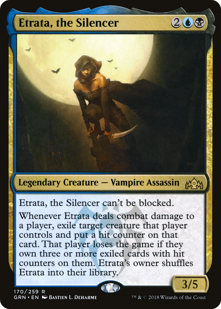 Etrata, the Silencer (GRN-170) [Guilds of Ravnica]