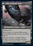 Tribute to Horobi // Echo of Death's Wail (NEO-124) [Kamigawa: Neon Dynasty]: (fandfc, enchantment) Foil