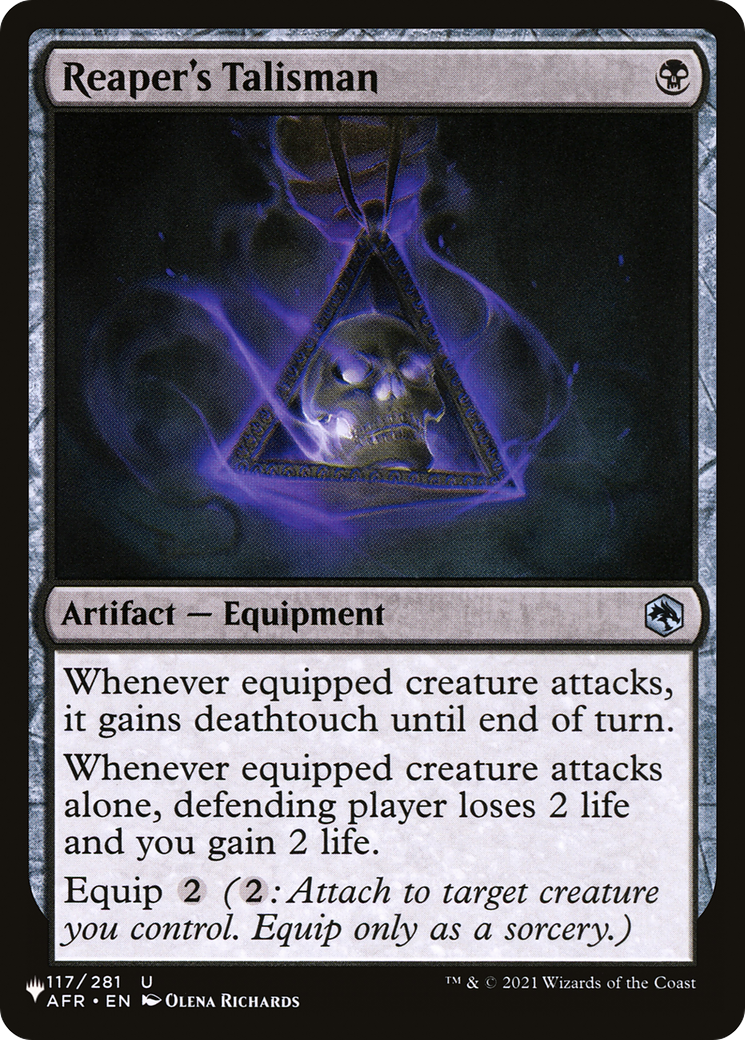 Reaper's Talisman (LIST-117/281) [The List]
