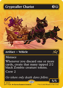 Cryptcaller Chariot (DFT-523) [Aetherdrift] (Borderless) Foil