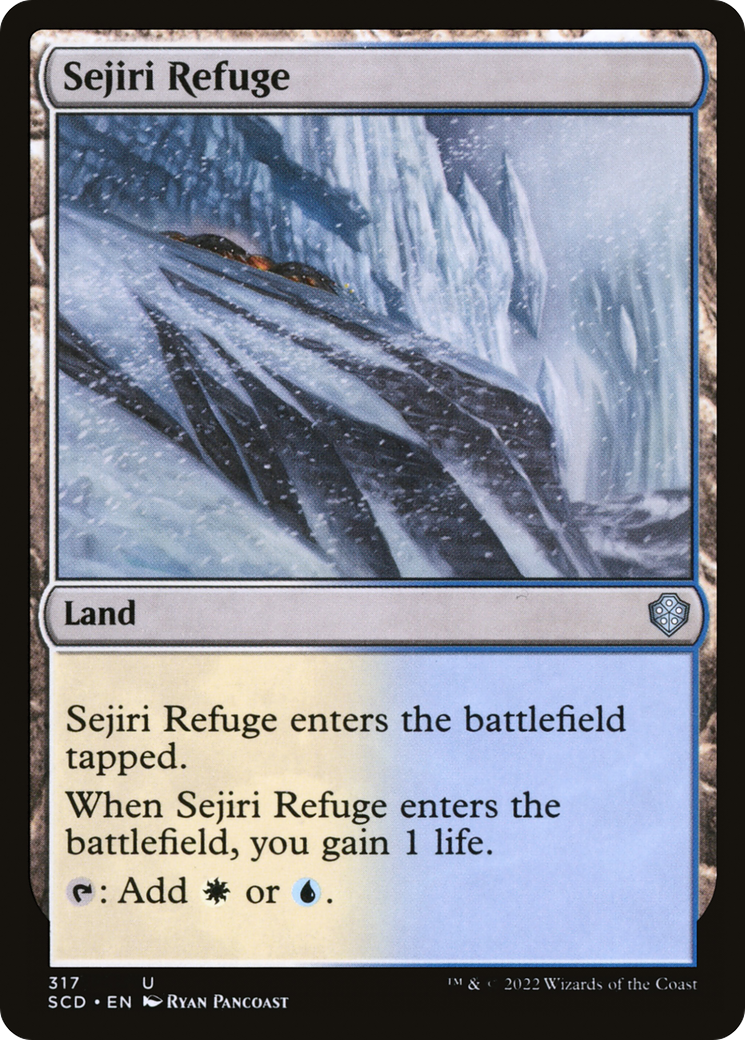 Sejiri Refuge (SCD-317) [Starter Commander Decks]