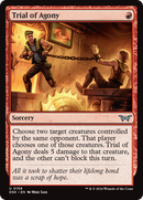 Trial of Agony (DSK-159) [Duskmourn: House of Horror] Foil
