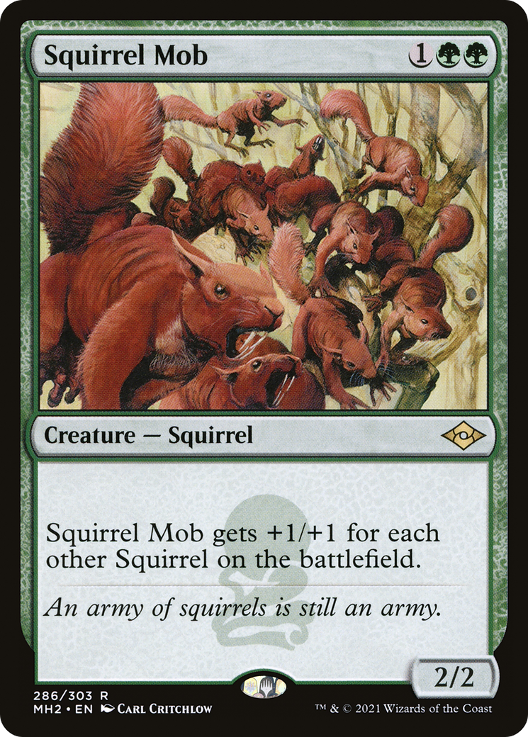 Squirrel Mob (MH2-286) [Modern Horizons 2] Foil