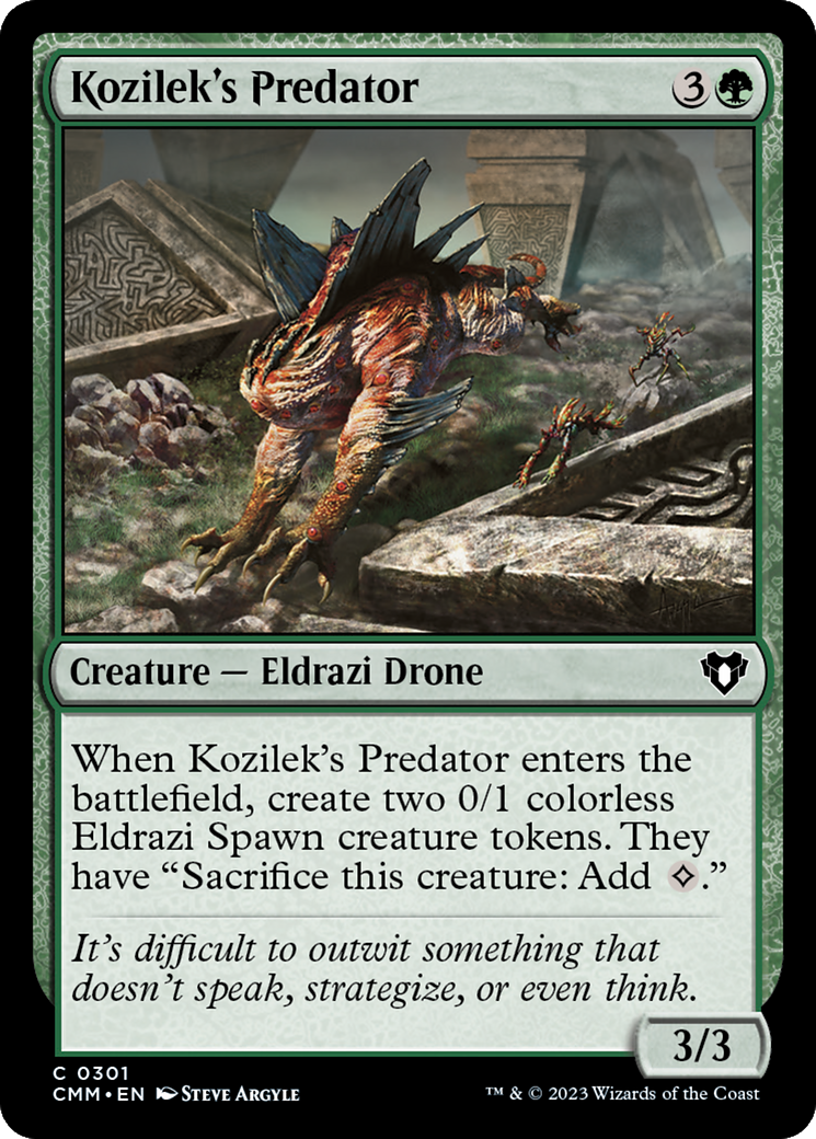 Kozilek's Predator (CMM-301) [Commander Masters]