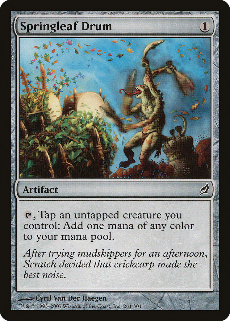 Springleaf Drum (LRW-261) [Lorwyn]