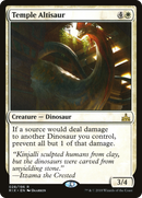 Temple Altisaur (RIX-028) [Rivals of Ixalan] Foil