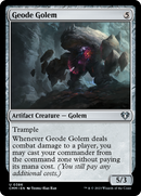 Geode Golem (CMM-386) [Commander Masters] Foil