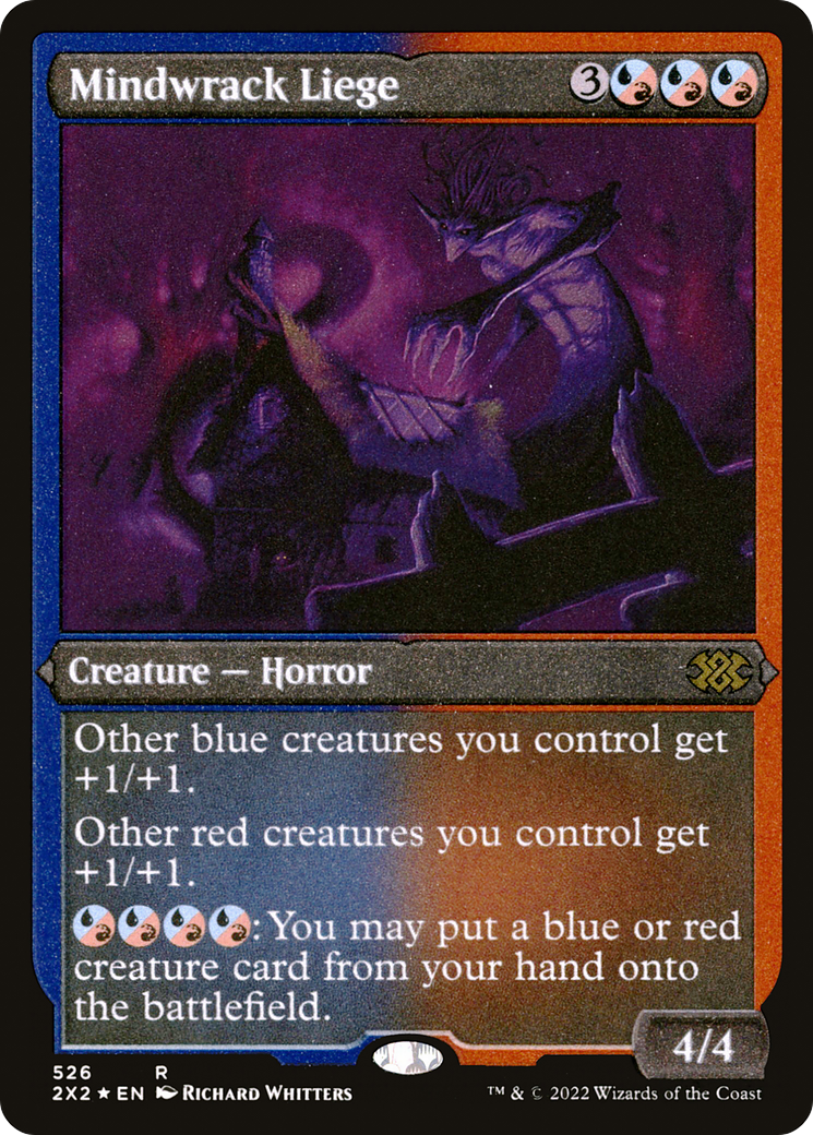 Mindwrack Liege (Foil Etched) (2X2-526) [Double Masters 2022] Foil