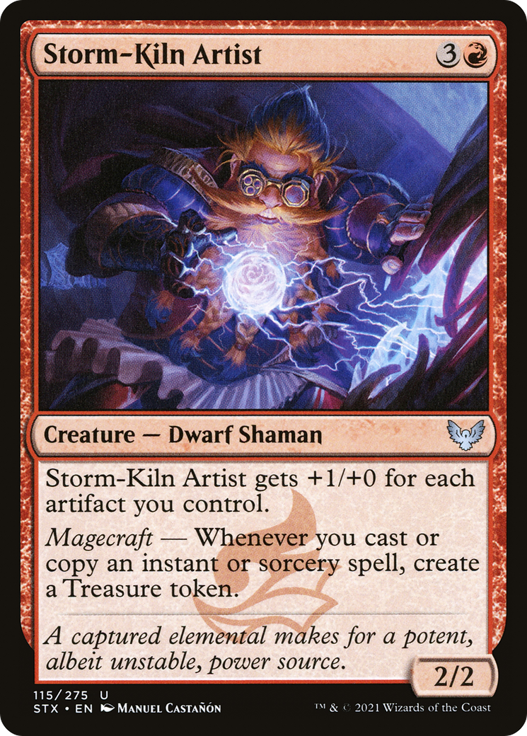 Storm-Kiln Artist (STX-115) [Strixhaven: School of Mages]