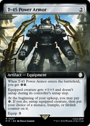 T-45 Power Armor (PIP-437) [Fallout]: (Extended Art) Foil