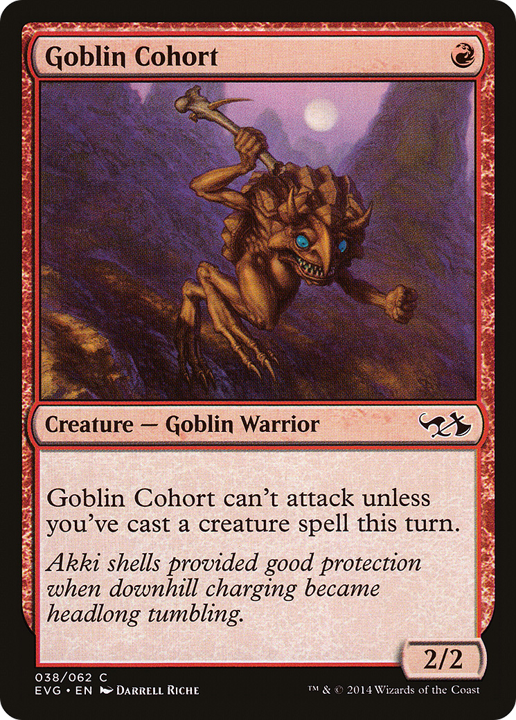 Goblin Cohort (DD3-038) [Duel Decks Anthology: Elves vs. Goblins]