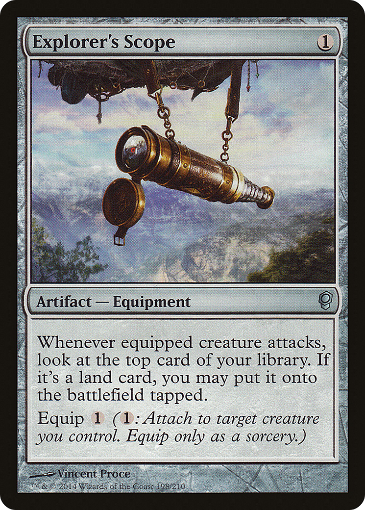 Explorer's Scope (CNS-198) [Conspiracy] Foil