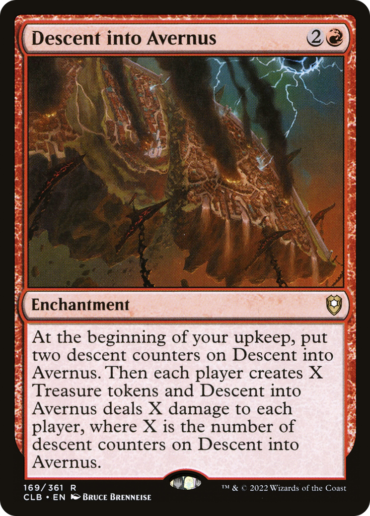 Descent into Avernus (CLB-169) [Commander Legends: Battle for Baldur's Gate]