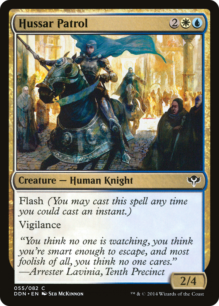 Hussar Patrol (DDN-055) [Duel Decks: Speed vs. Cunning]