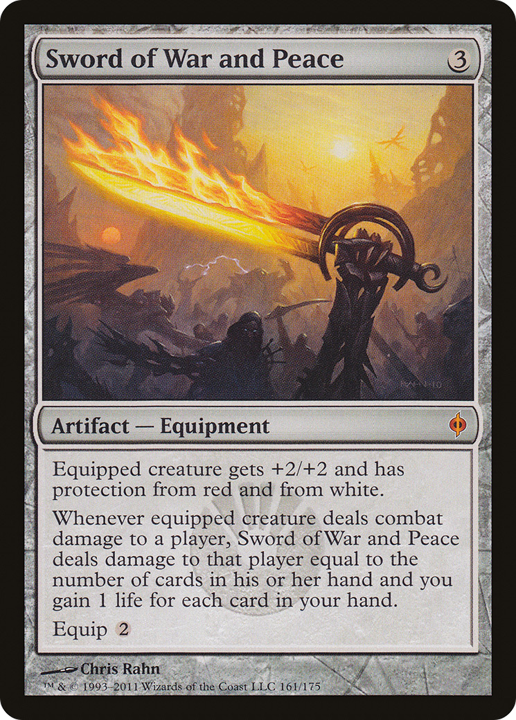 Sword of War and Peace (NPH-161) [New Phyrexia]
