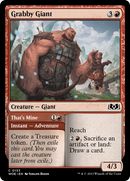 Grabby Giant // That's Mine (WOE-133) [Wilds of Eldraine] Foil