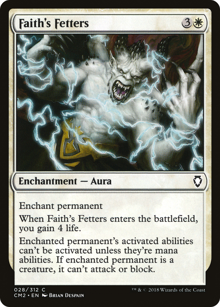 Faith's Fetters (CM2-028) [Commander Anthology Volume II]