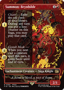 Summon: Brynhildr (Borderless) (FIN-366) [FINAL FANTASY] (Borderless) Foil