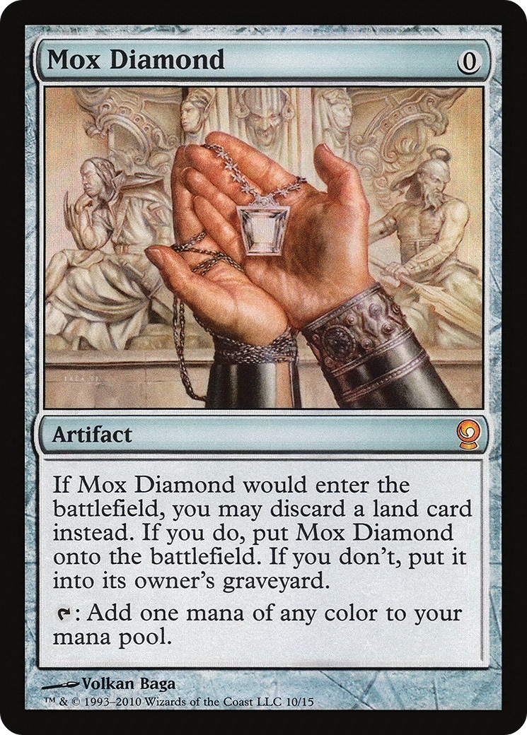 Mox Diamond (V10-010) [From the Vault: Relics] Foil