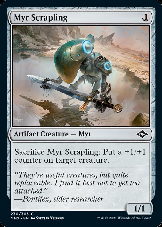 Myr Scrapling (MH2-230) [Modern Horizons 2]