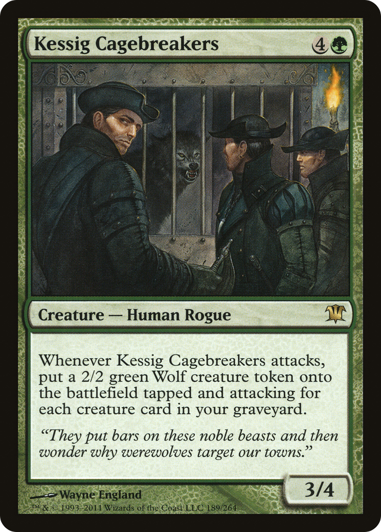 Kessig Cagebreakers (ISD-189) [Innistrad]