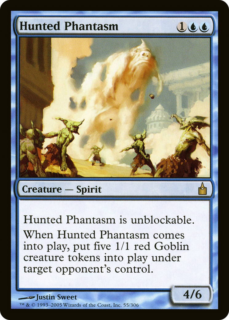 Hunted Phantasm (RAV-055) [Ravnica: City of Guilds]