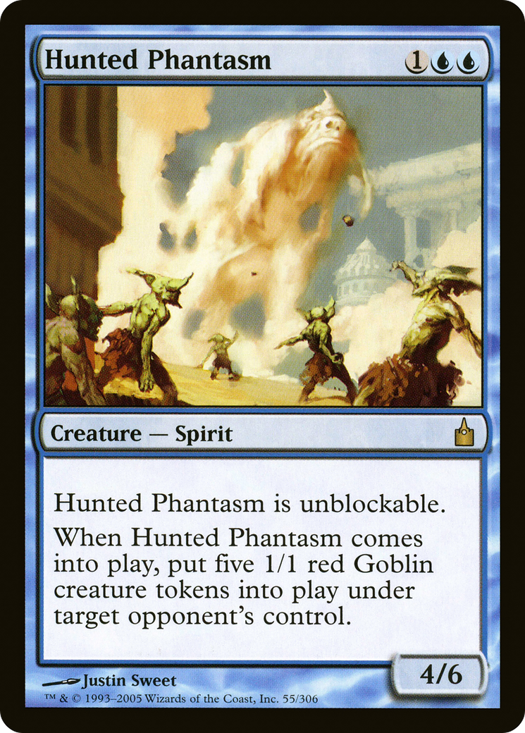 Hunted Phantasm (RAV-055) [Ravnica: City of Guilds] Foil