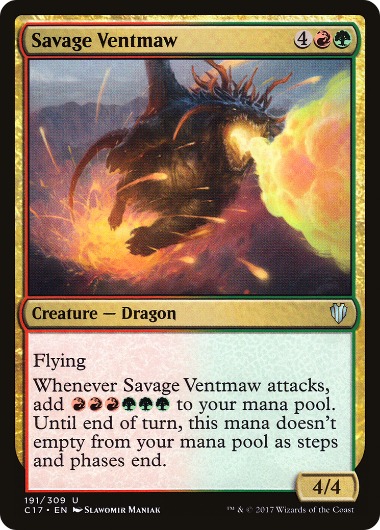 Savage Ventmaw (C17-191) [Commander 2017]