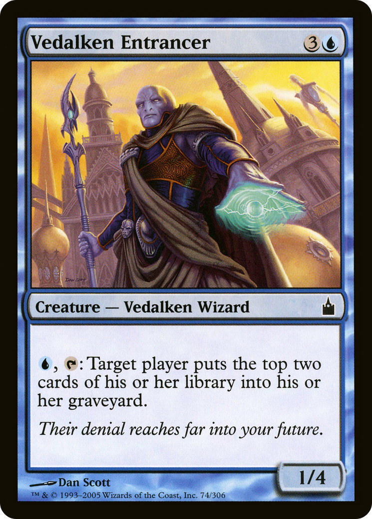 Vedalken Entrancer (RAV-074) [Ravnica: City of Guilds]
