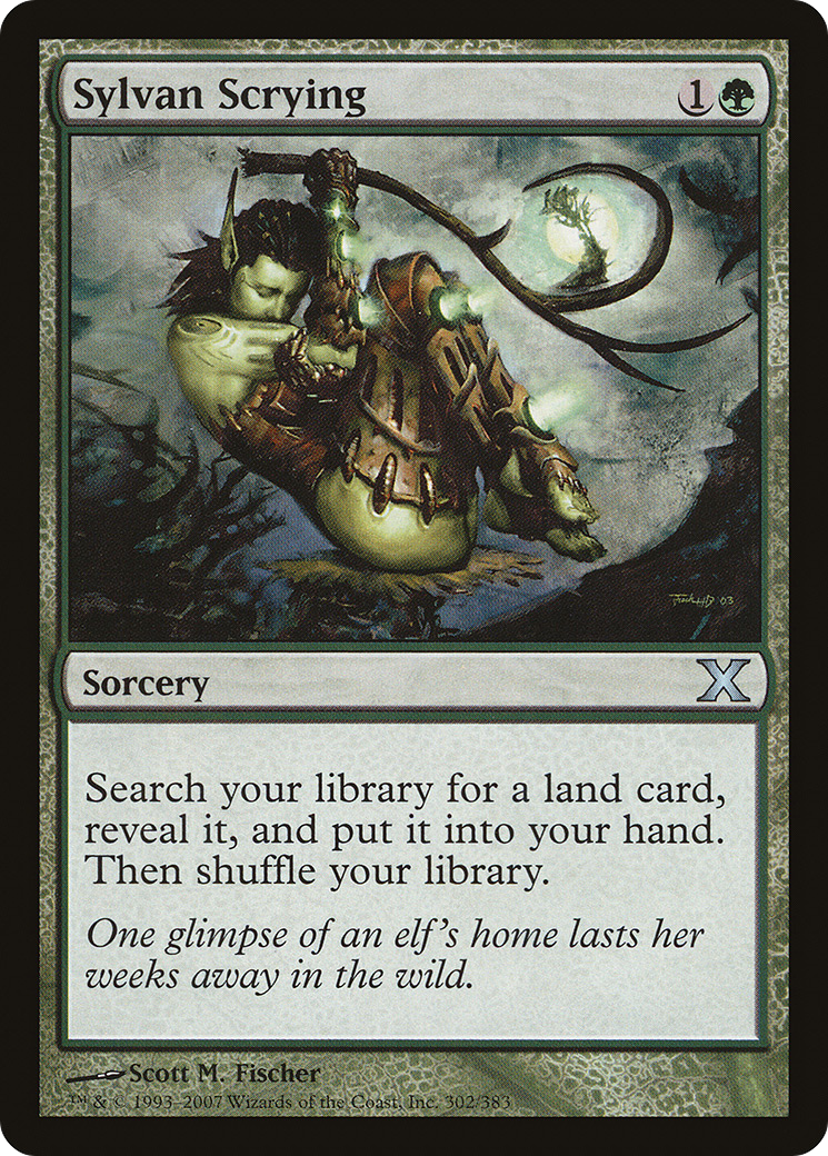 Sylvan Scrying (10E-302) [Tenth Edition]