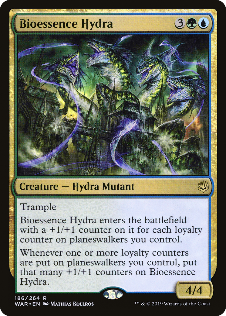 Bioessence Hydra (WAR-186) [War of the Spark] Foil