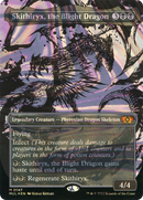 Skithiryx, the Blight Dragon (MUL-147) [Multiverse Legends]: (Showcase) (Borderless) Foil