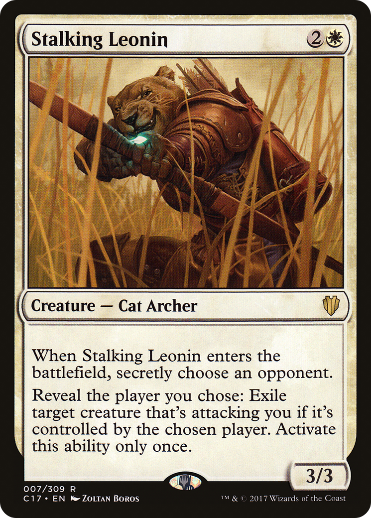 Stalking Leonin (C17-007) [Commander 2017]