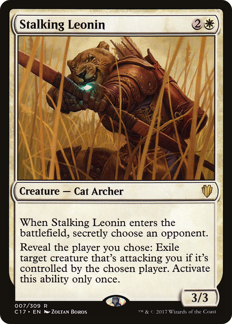 Stalking Leonin (C17-007) [Commander 2017]